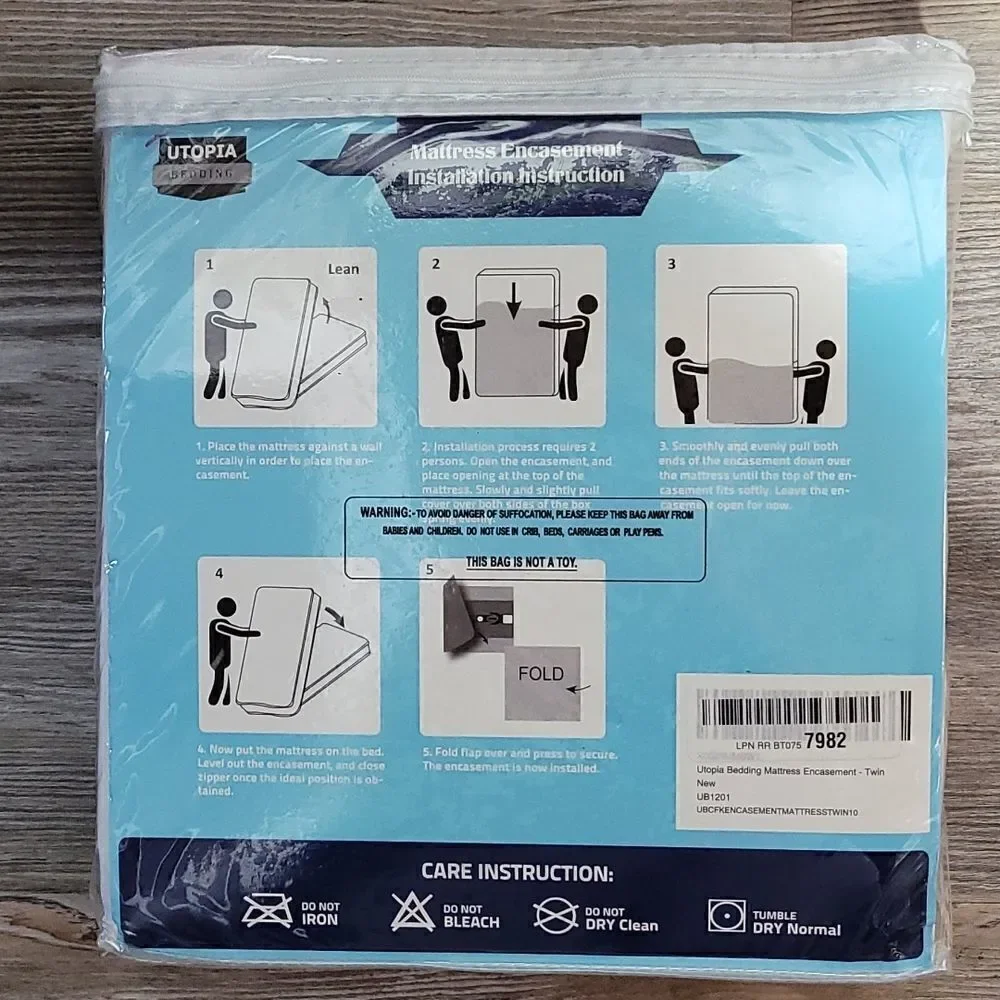 New Utopia Bedding Mattress Encasement - Twin